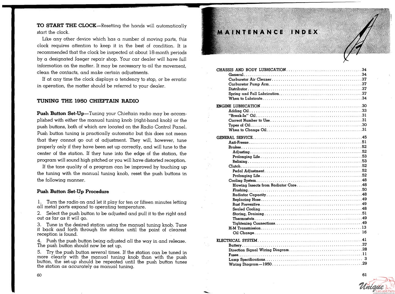 1950 Pontiac Owners Manual Page 25